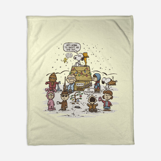 He's Going To Shoot His Eye Out-none fleece blanket-kg07