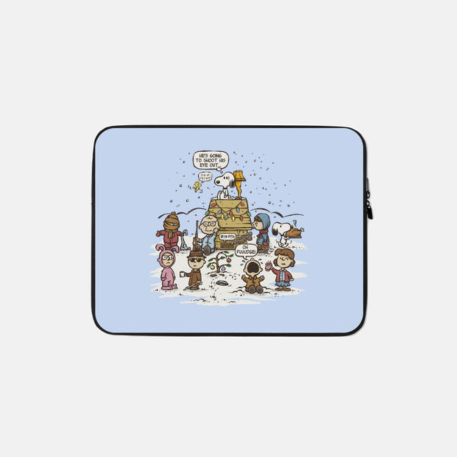 He's Going To Shoot His Eye Out-none zippered laptop sleeve-kg07