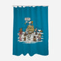 He's Going To Shoot His Eye Out-none polyester shower curtain-kg07