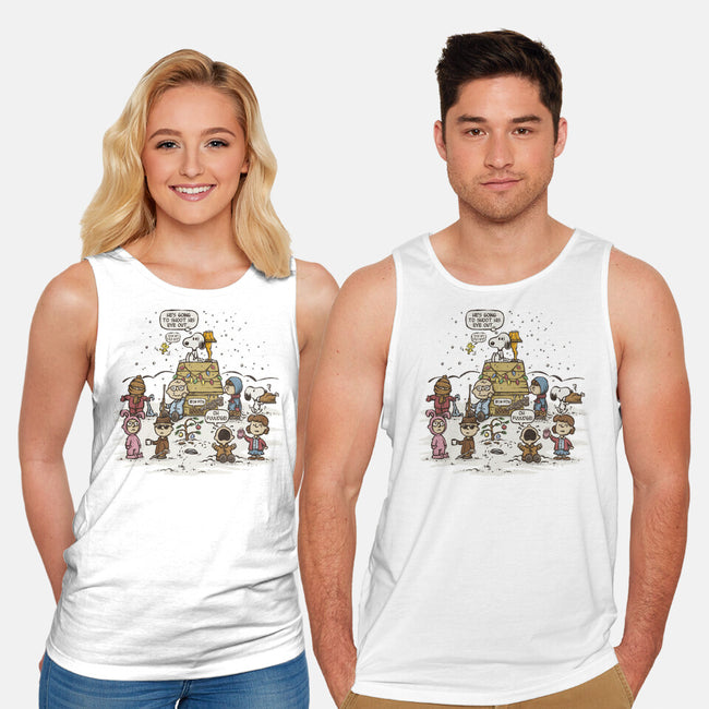 He's Going To Shoot His Eye Out-unisex basic tank-kg07