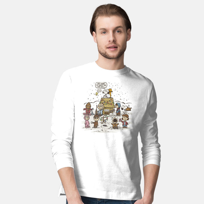 He's Going To Shoot His Eye Out-mens long sleeved tee-kg07