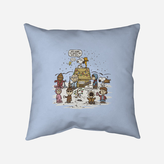 He's Going To Shoot His Eye Out-none removable cover throw pillow-kg07