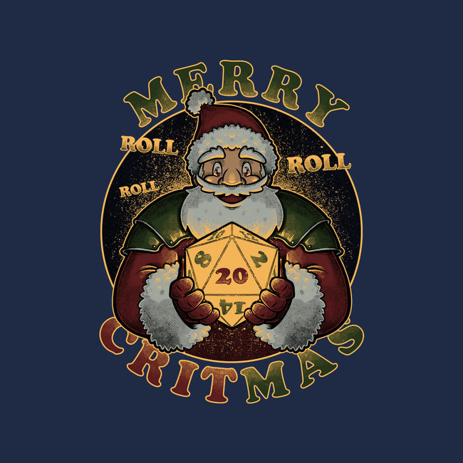 Merry Critmas-none basic tote bag-The Inked Smith