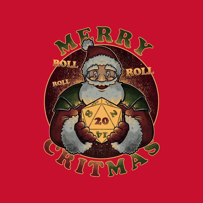 Merry Critmas-none removable cover w insert throw pillow-The Inked Smith