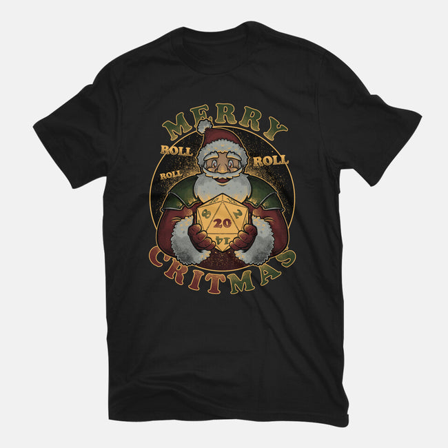 Merry Critmas-womens fitted tee-The Inked Smith