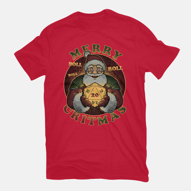 Merry Critmas-mens heavyweight tee-The Inked Smith