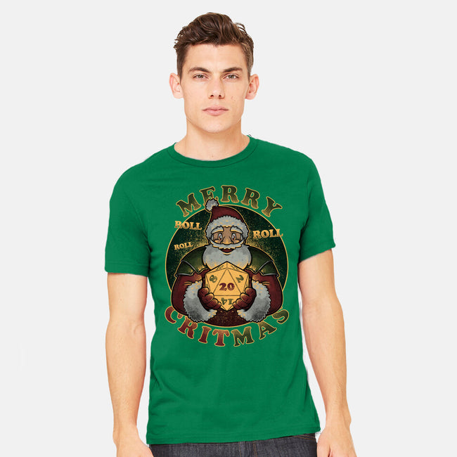 Merry Critmas-mens heavyweight tee-The Inked Smith