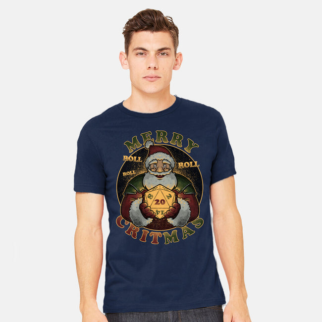 Merry Critmas-mens heavyweight tee-The Inked Smith
