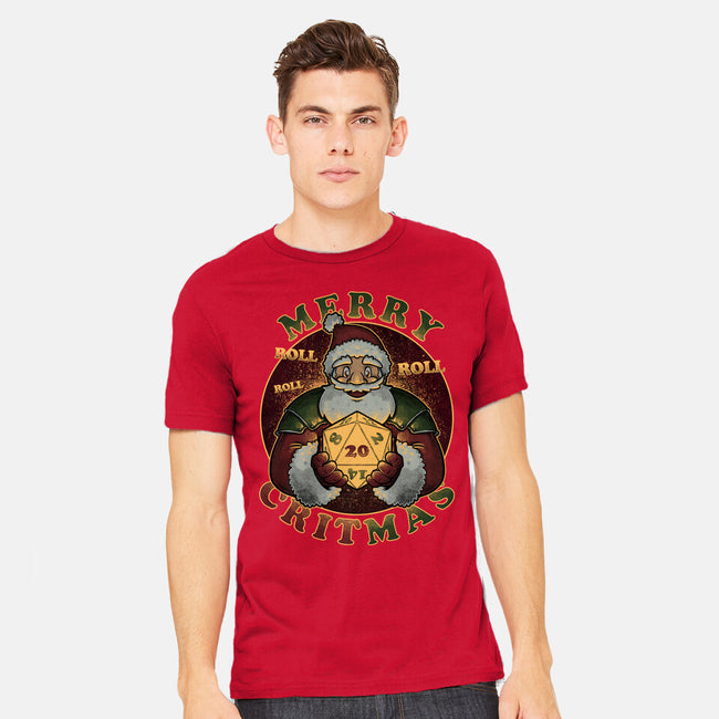 Merry Critmas-mens heavyweight tee-The Inked Smith