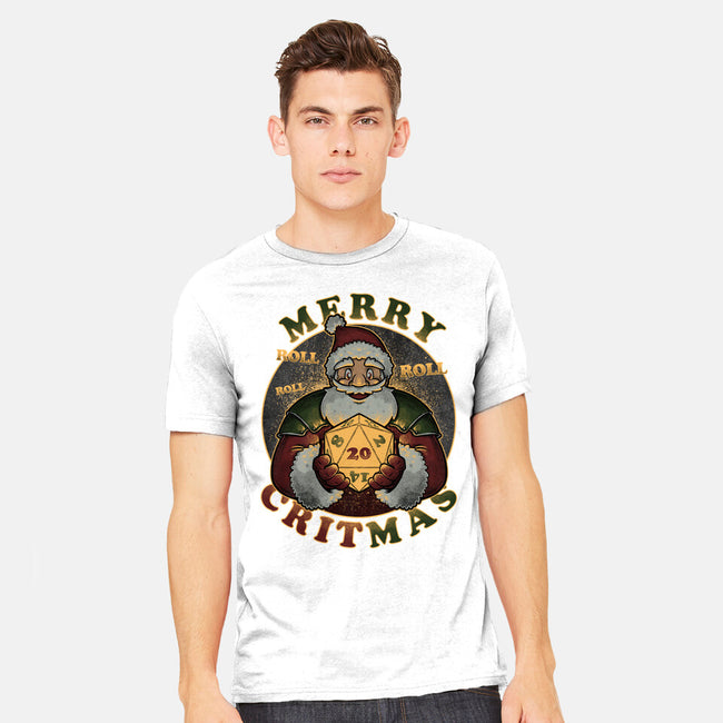 Merry Critmas-mens heavyweight tee-The Inked Smith