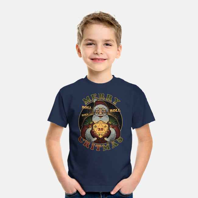 Merry Critmas-youth basic tee-The Inked Smith