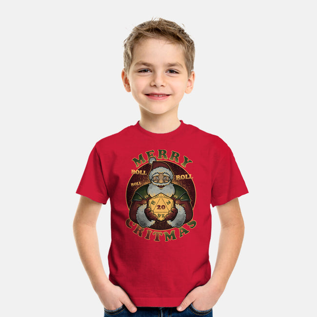 Merry Critmas-youth basic tee-The Inked Smith