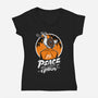 RPG Peace Was Never An Option-womens v-neck tee-The Inked Smith