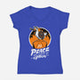 RPG Peace Was Never An Option-womens v-neck tee-The Inked Smith