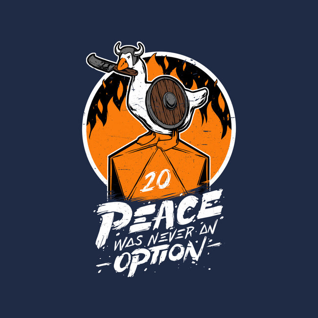 RPG Peace Was Never An Option-none stretched canvas-The Inked Smith