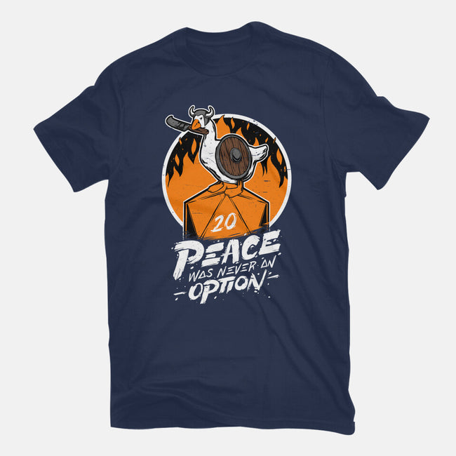 RPG Peace Was Never An Option-womens fitted tee-The Inked Smith