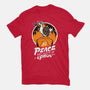 RPG Peace Was Never An Option-unisex basic tee-The Inked Smith