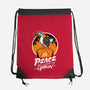 RPG Peace Was Never An Option-none drawstring bag-The Inked Smith