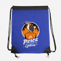 RPG Peace Was Never An Option-none drawstring bag-The Inked Smith