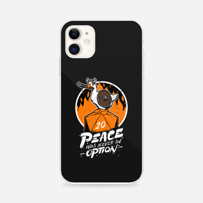 RPG Peace Was Never An Option-iphone snap phone case-The Inked Smith