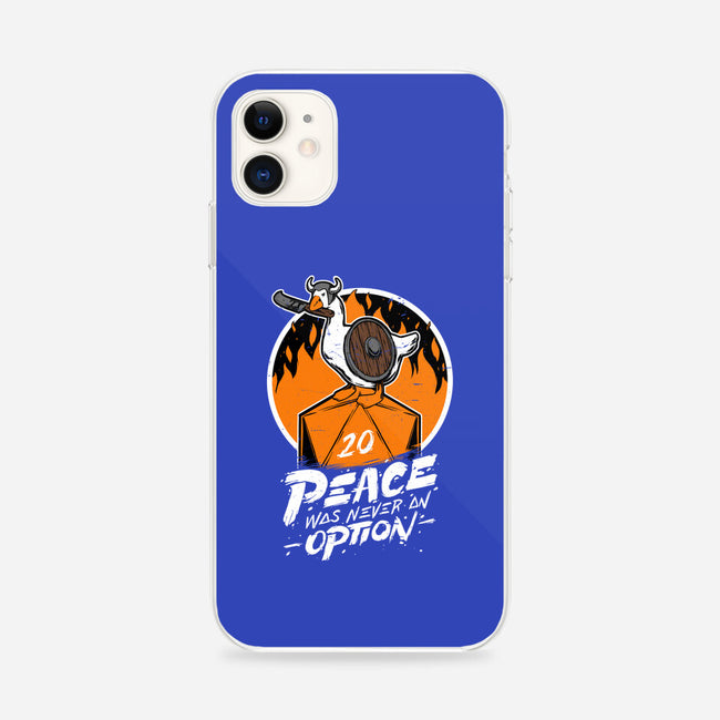 RPG Peace Was Never An Option-iphone snap phone case-The Inked Smith