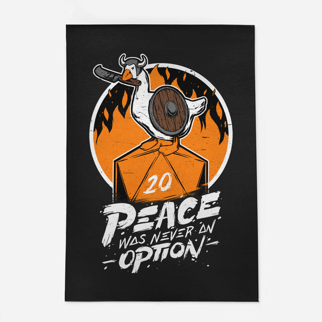 RPG Peace Was Never An Option-none indoor rug-The Inked Smith