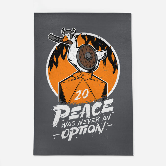 RPG Peace Was Never An Option-none indoor rug-The Inked Smith