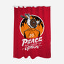 RPG Peace Was Never An Option-none polyester shower curtain-The Inked Smith