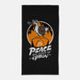 RPG Peace Was Never An Option-none beach towel-The Inked Smith