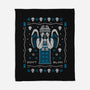 Blink And You're Dead-none fleece blanket-Logozaste