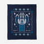 Blink And You're Dead-none fleece blanket-Logozaste