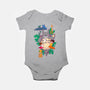 My Good Friend-baby basic onesie-Conjura Geek