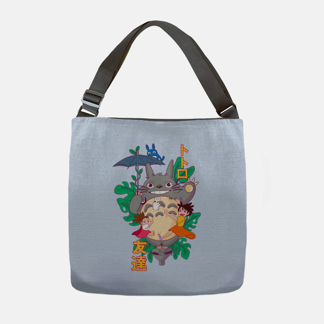 My Good Friend-none adjustable tote bag-Conjura Geek
