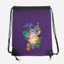 My Good Friend-none drawstring bag-Conjura Geek