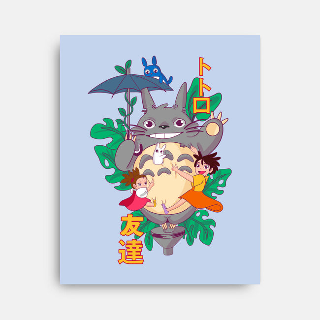 My Good Friend-none stretched canvas-Conjura Geek