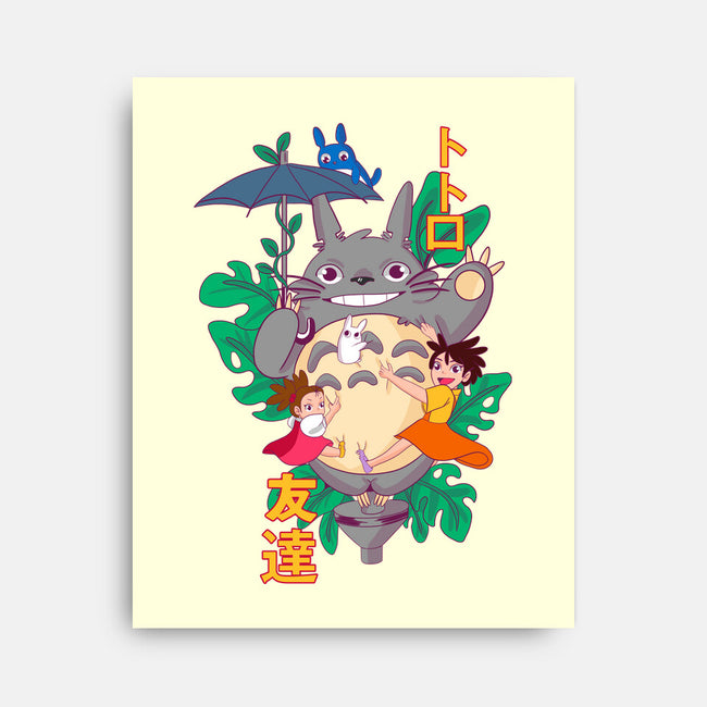 My Good Friend-none stretched canvas-Conjura Geek