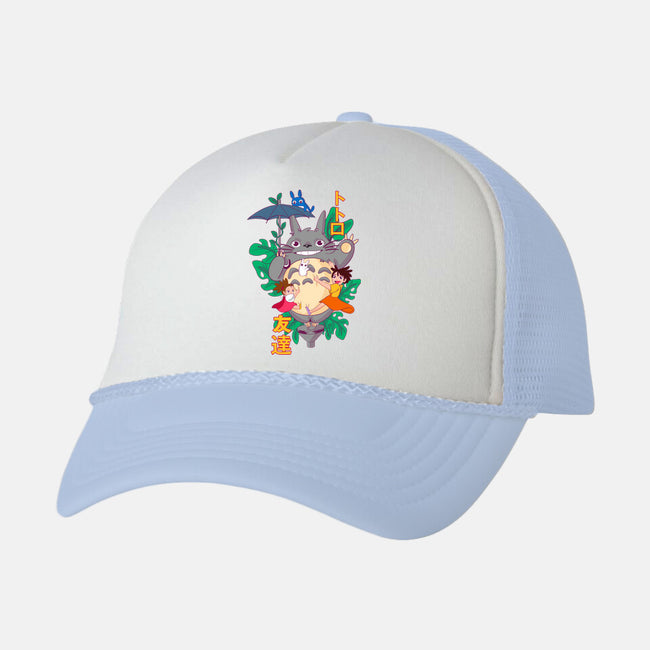 My Good Friend-unisex trucker hat-Conjura Geek
