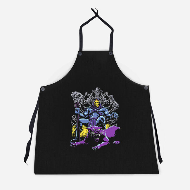 In The Throne-unisex kitchen apron-daveleonardo
