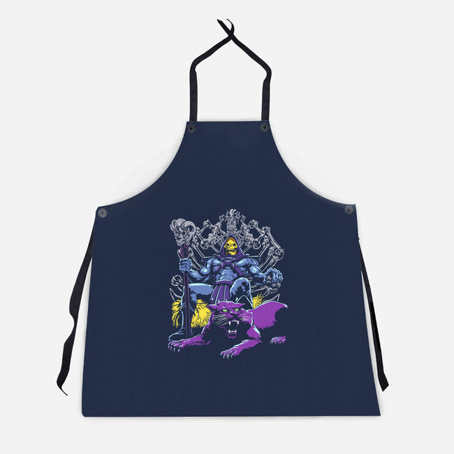 In The Throne-unisex kitchen apron-daveleonardo