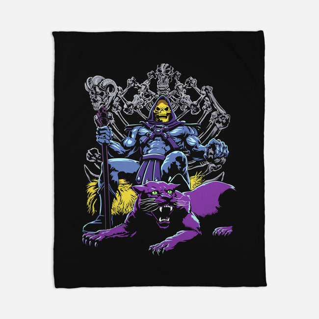 In The Throne-none fleece blanket-daveleonardo