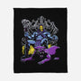 In The Throne-none fleece blanket-daveleonardo