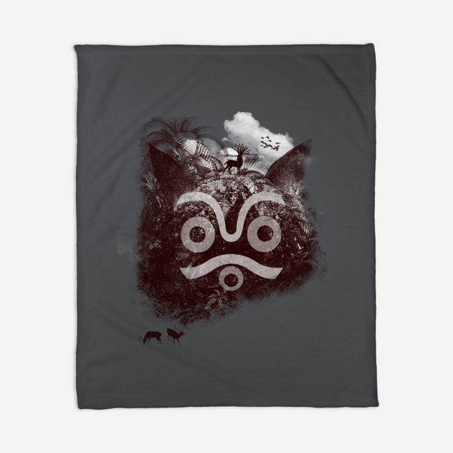 Some Spirits-none fleece blanket-kharmazero