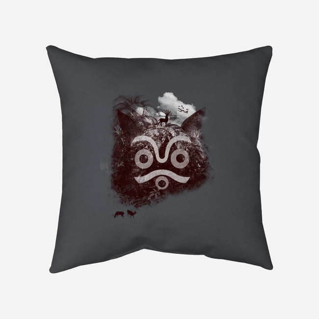 Some Spirits-none removable cover w insert throw pillow-kharmazero