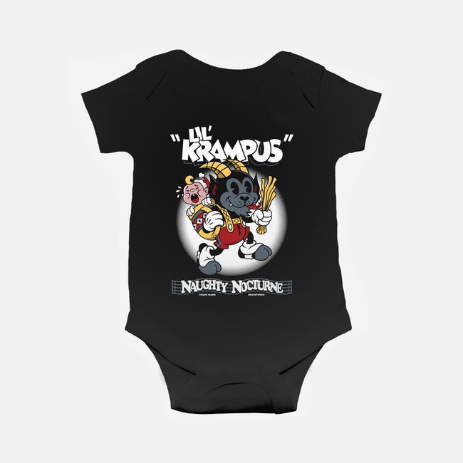 Lil' Krampus-baby basic onesie-Nemons