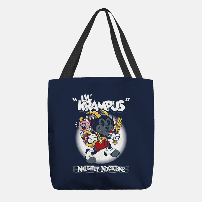 Lil' Krampus-none basic tote bag-Nemons
