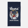 Lil' Krampus-none beach towel-Nemons