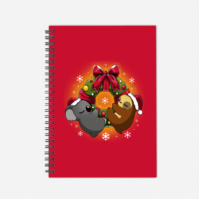 Lazy Christmas-none dot grid notebook-Vallina84