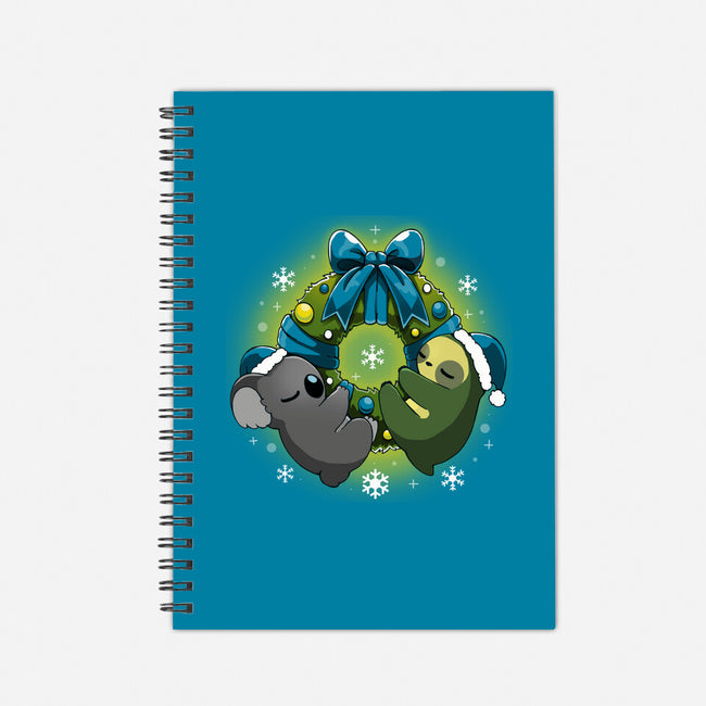 Lazy Christmas-none dot grid notebook-Vallina84