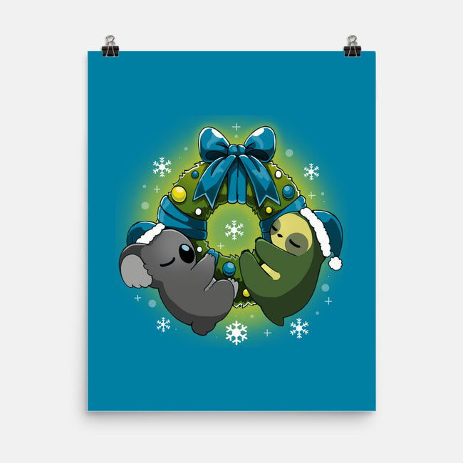 Lazy Christmas-none matte poster-Vallina84