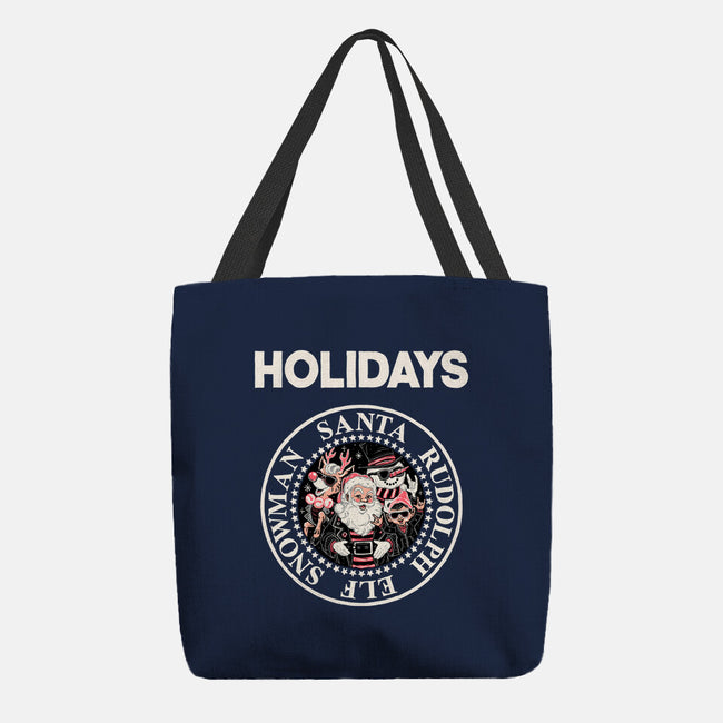 Holidays Band-none basic tote bag-momma_gorilla